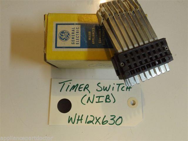 GE Washer WH12X630 Timer Switch NEW IN BOX GE Washer WH12X630 Timer Switch NEW IN BOX